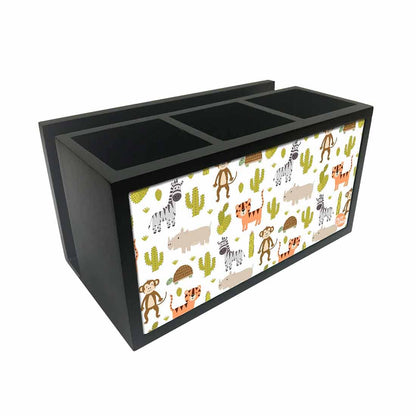 Cutlery Tissue Holder Napkin Stand -  Animals and Cactus Nutcase