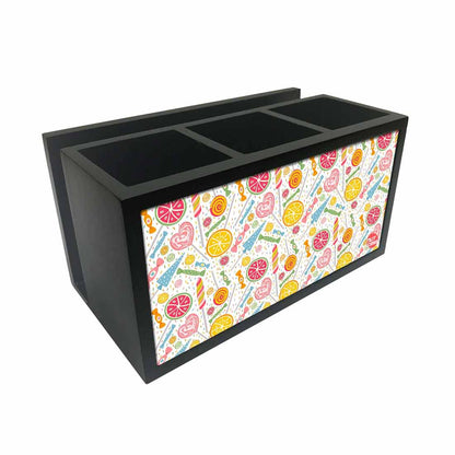 Cutlery Tissue Holder Napkin Stand -  Colorful Candy Nutcase