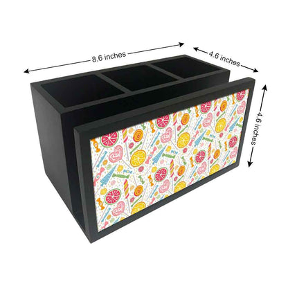 Cutlery Tissue Holder Napkin Stand -  Colorful Candy Nutcase