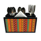 Cutlery Tissue Holder Napkin Stand -  Ethnic Design Nutcase