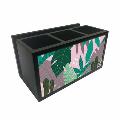 Cutlery Tissue Holder Napkin Stand -  Tropical Vibes Nutcase