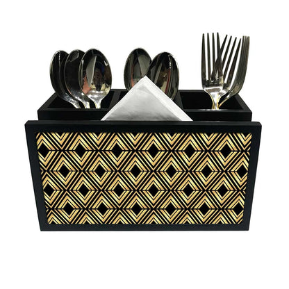 Cutlery Tissue Holder Napkin Stand -  Diamond Nutcase