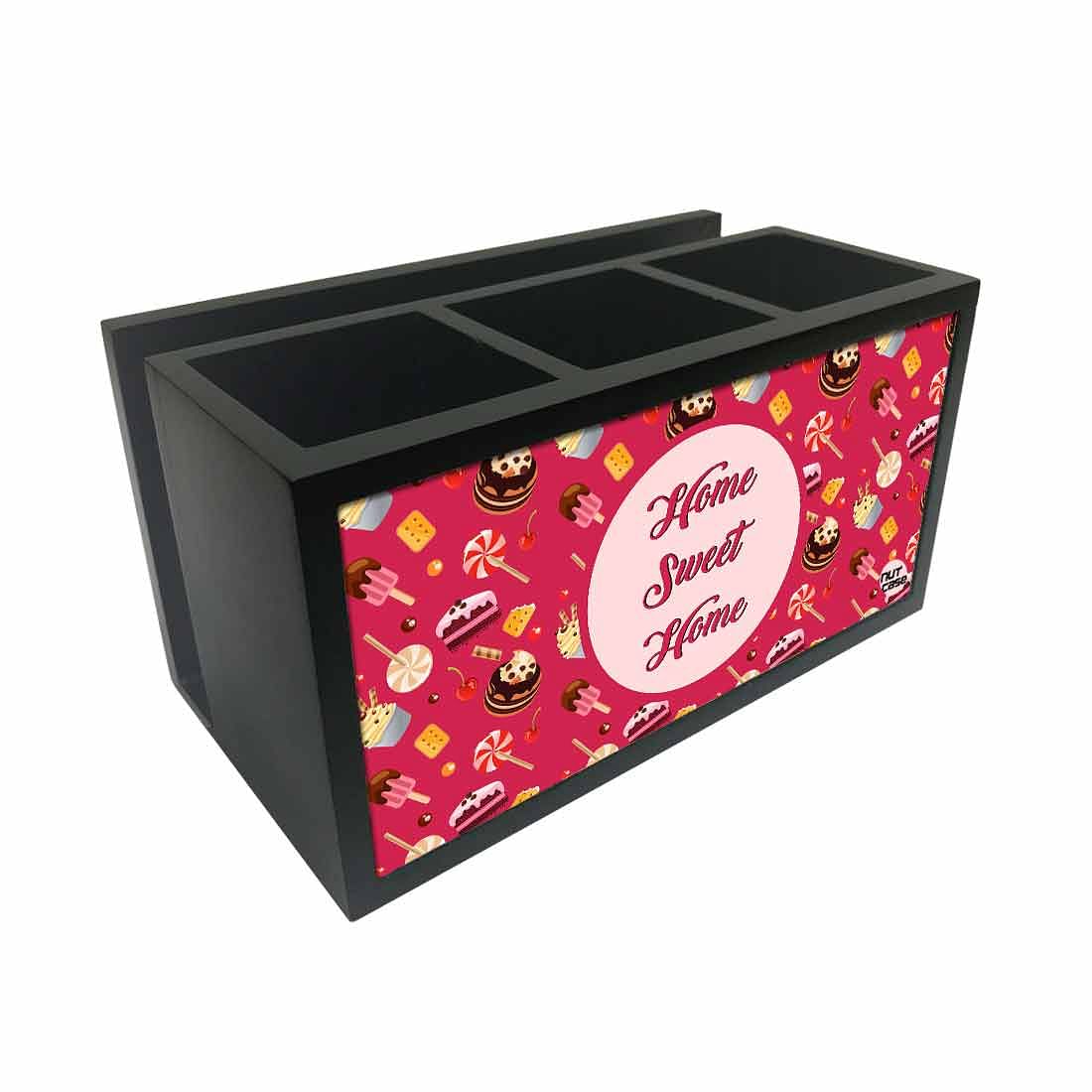 Cutlery Tissue Holder Napkin Stand -  Chocolate Candy Nutcase