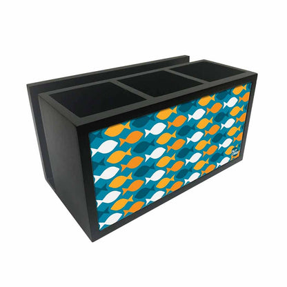 Cutlery Tissue Holder Napkin Stand -  Colorful Fish Nutcase