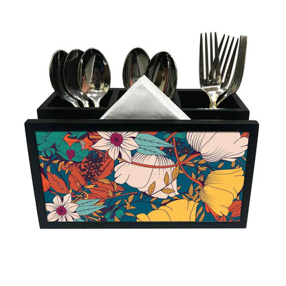 Cutlery Tissue Holder Napkin Stand -  Elegance Nutcase