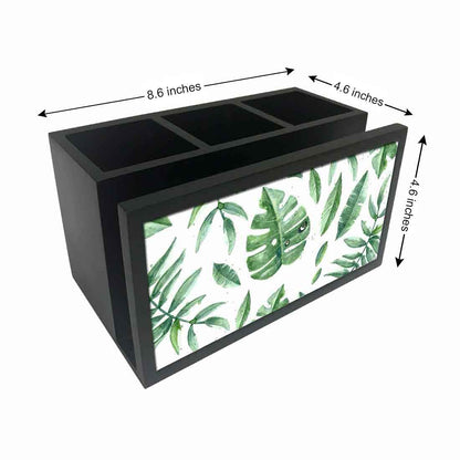 Cutlery Tissue Holder Napkin Stand -  Monstera Leaves Nutcase