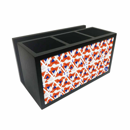 Cutlery Tissue Holder Napkin Stand -  Pattern Shade Nutcase