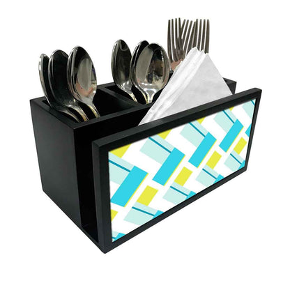 Cutlery Tissue Holder Napkin Stand -  Mix and Match Nutcase