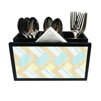 Cutlery Tissue Holder Napkin Stand -  Mix and Match Shade Nutcase