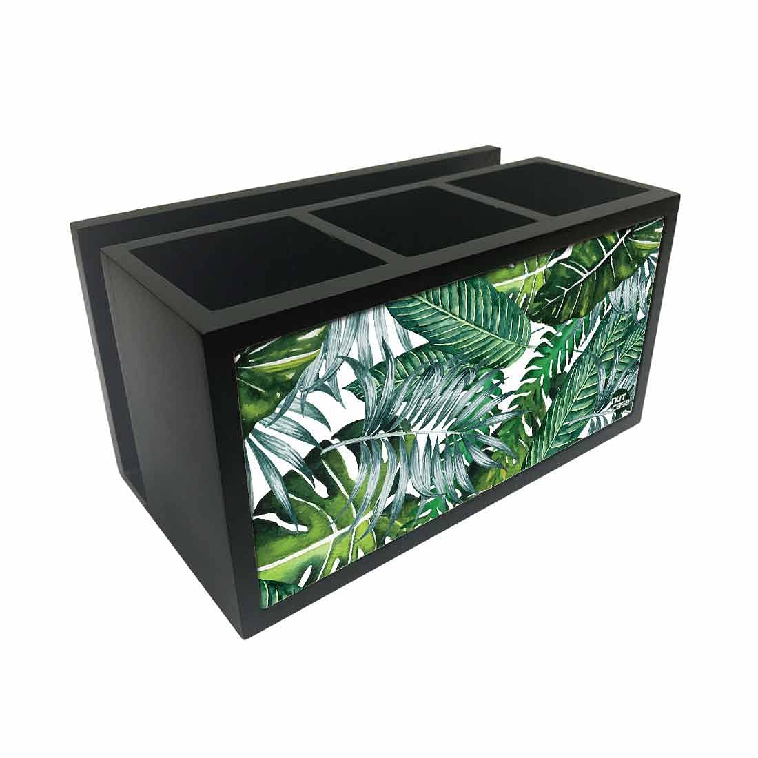 Cutlery Tissue Holder Napkin Stand -  Monstera Leaf Nutcase