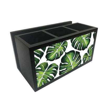 Cutlery Tissue Holder Napkin Stand -  Monstera Nutcase