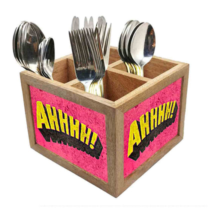 Silverware Cutlery Stand Organizer for Spoons, Forks & Knives-AHH Nutcase