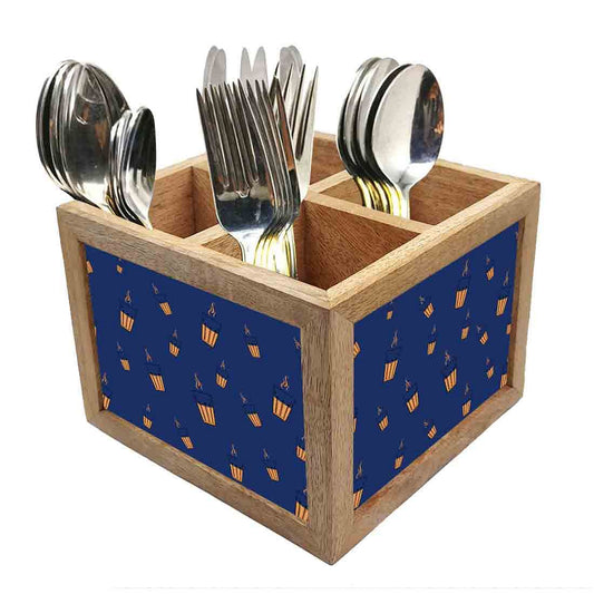Silverware Cutlery Caddy Organizer for Spoon Stand Forks - Tea Nutcase