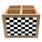 Wooden Cutlery Holder Spoon Rack for Kitchen - Chess Box Nutcase