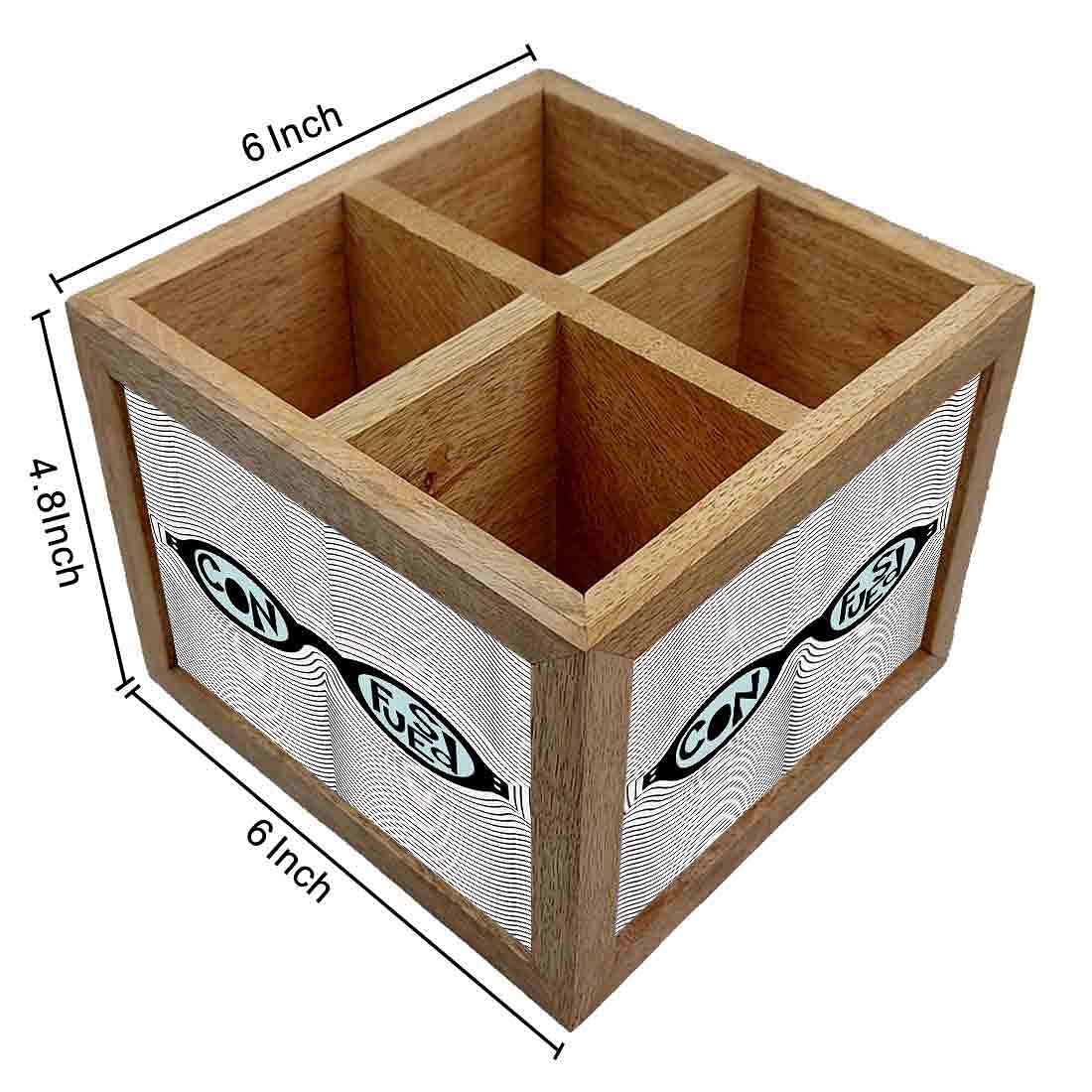 Cutlery Holder for Forks Dining Table Organizer Spoons & Knives - Confused Nutcase