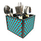 Hearts Cutlery Holder Stand Silverware Caddy Organizer for Spoons, Forks & Knives-Made of Pinewood Nutcase
