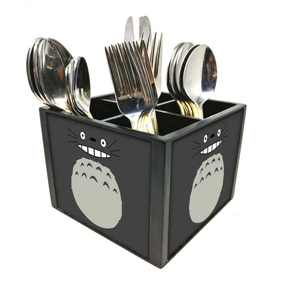 Designer Spoon&Knife Cutlery Stand - Cartoon Beast Nutcase