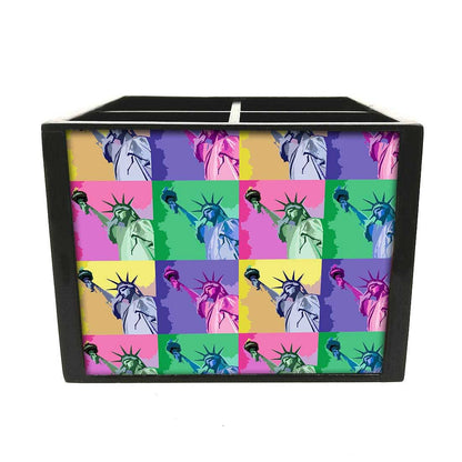 statue of liberty Cutlery Holder Stand Silverware Caddy Organizer for Spoons, Forks & Knives-Made of Pinewood Nutcase