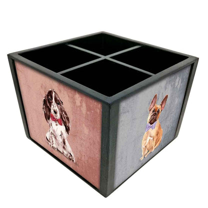 Budget Friendly Cutlery Holder -  Cute Small Dogs Nutcase