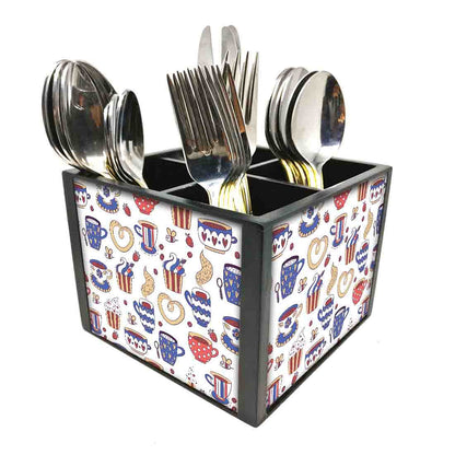 KupCutlery Holder Stand Silverware Caddy Organizer Nutcase