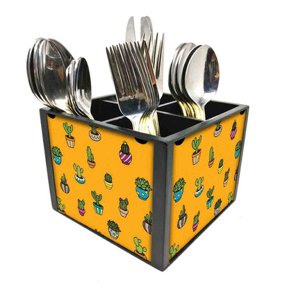 Designer Fork&Knife Cutlery Holder - Baby Plants Nutcase