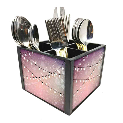 LightningCutlery Holder Stand Silverware Caddy Organizer Nutcase