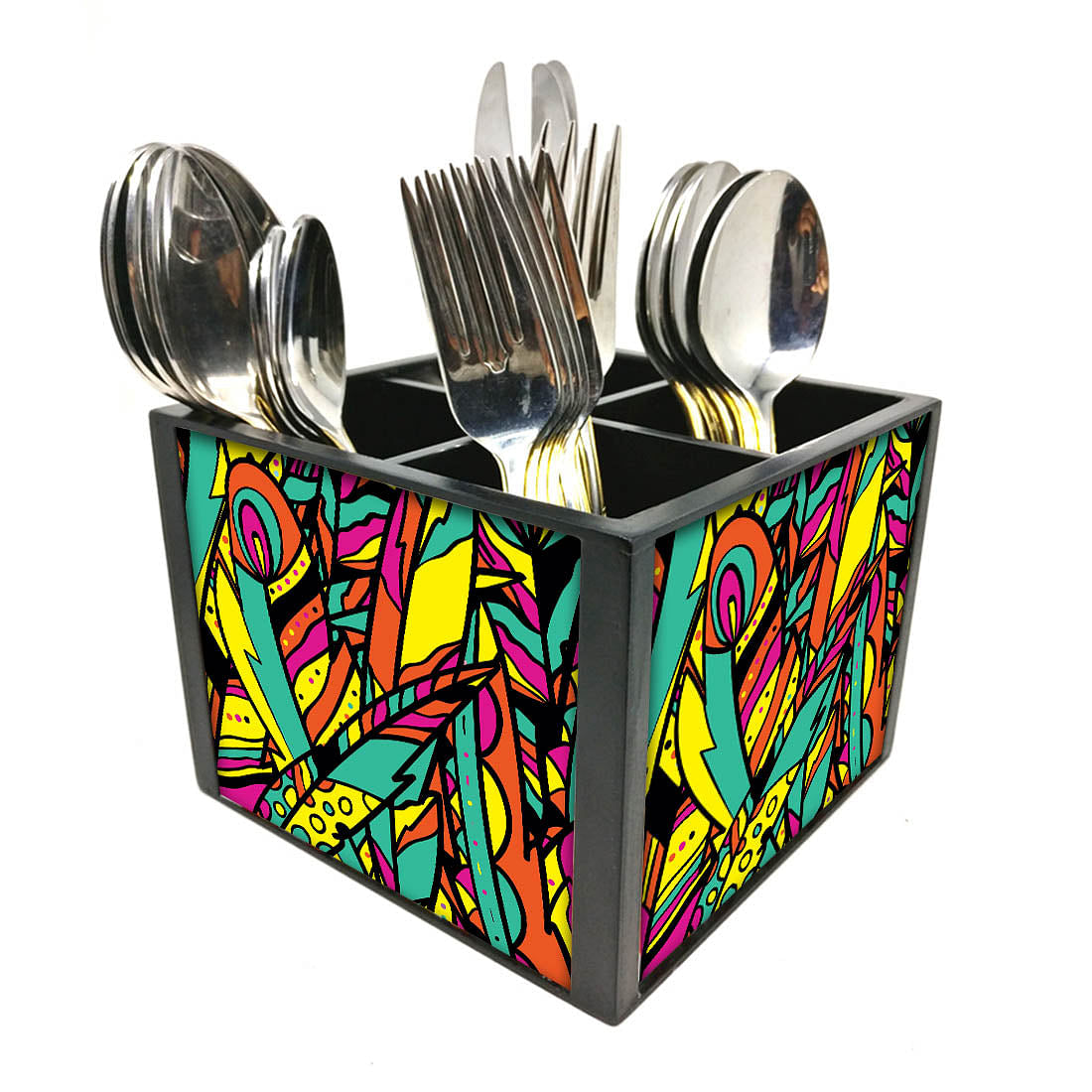 VividCutlery Holder Stand Silverware Caddy Organizer Nutcase