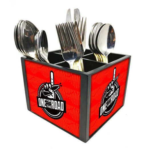 One For The RoadCutlery Holder Stand Silverware Caddy Organizer Nutcase
