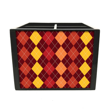 Diamonds I Red And YellowCutlery Holder Stand Silverware Caddy Organizer Nutcase