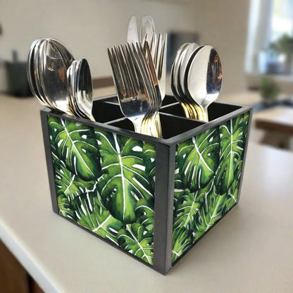 Monstera PlantsCutlery Holder Stand Silverware Caddy Organizer Nutcase