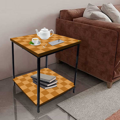 Designer Side Table for Living Room Storage - CHESS Nutcase