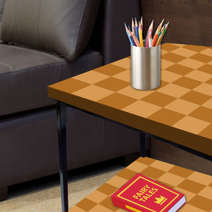 Designer Side Table for Living Room Storage - CHESS Nutcase