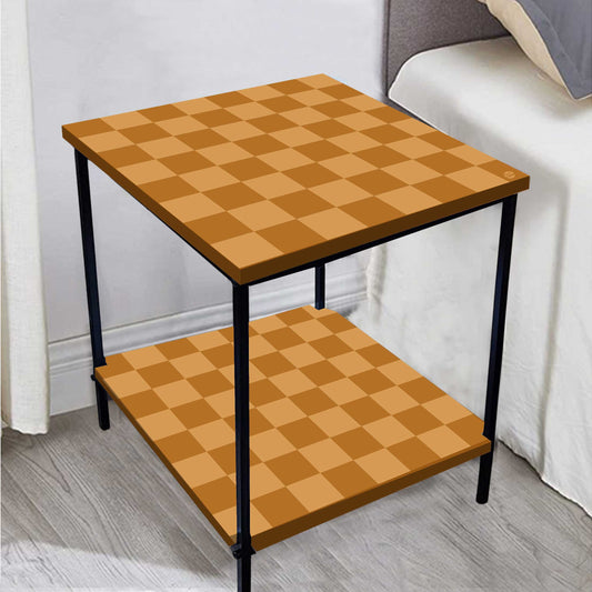 Designer Side Table for Living Room Storage - CHESS Nutcase