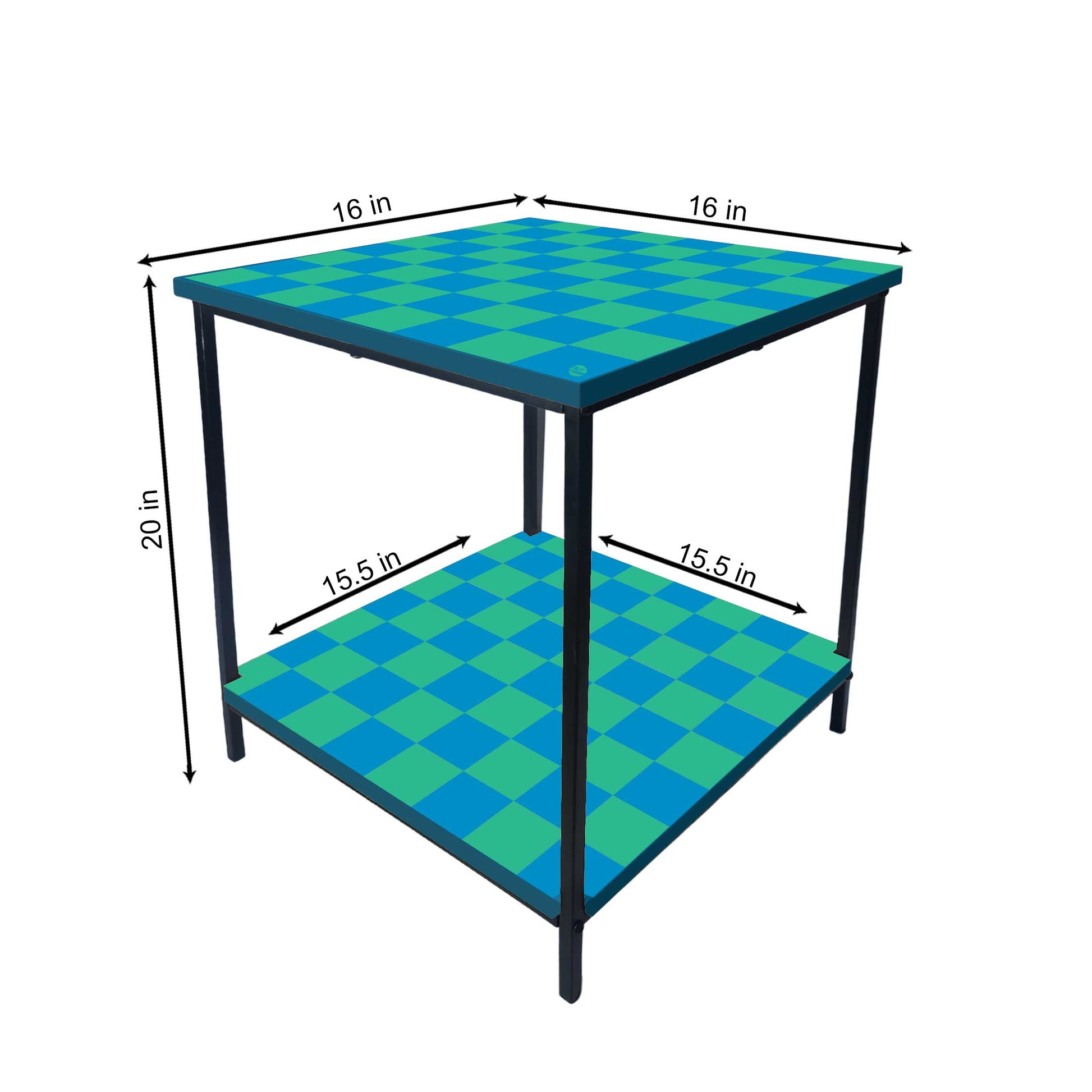 Designer Side Table for Living Room Storage - CHESS Nutcase