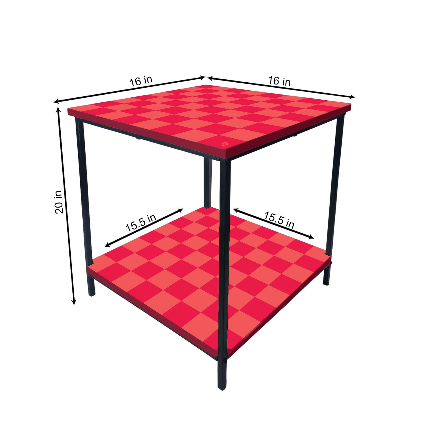 Designer Side Table for Living Room Storage - CHESS Nutcase