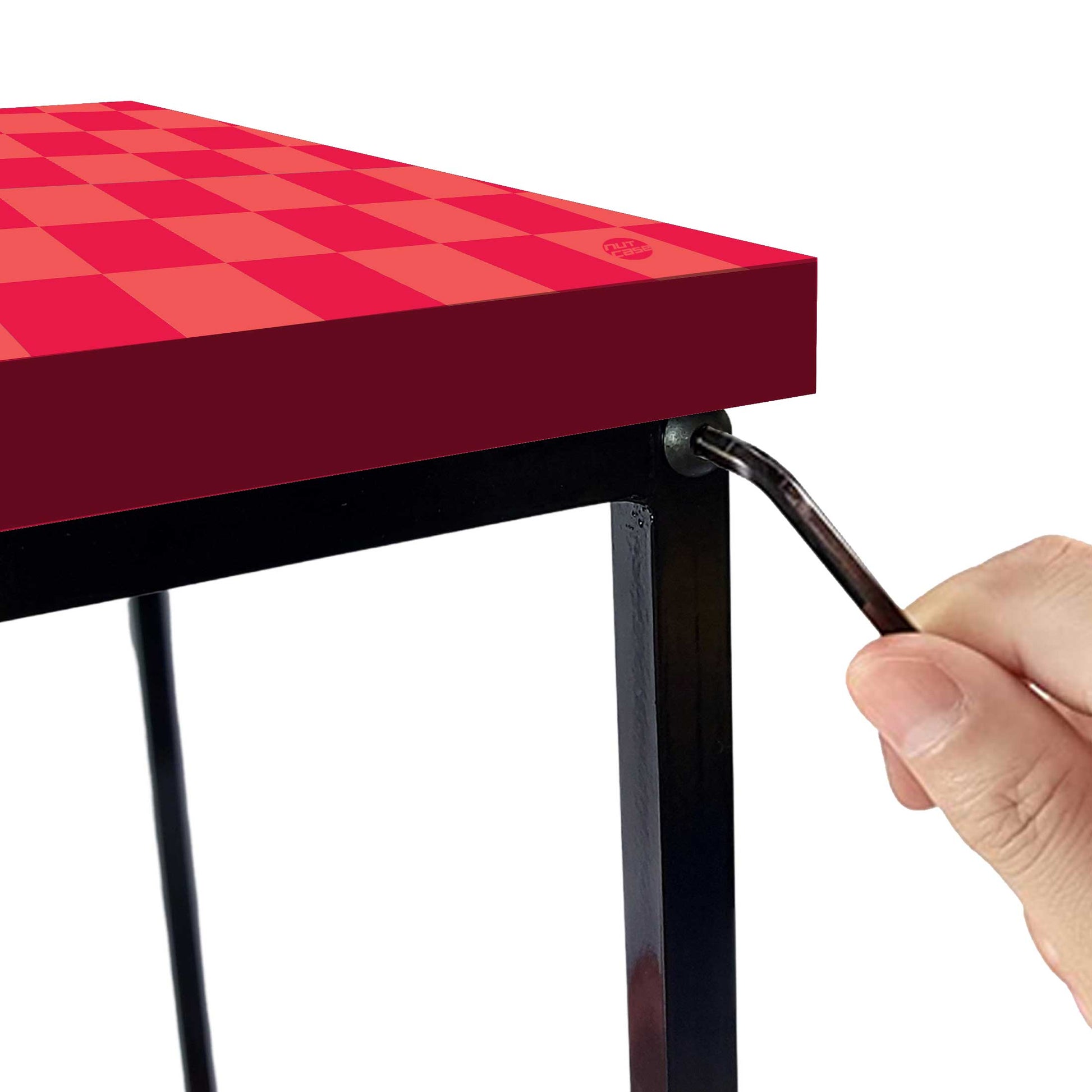 Designer Side Table for Living Room Storage - CHESS Nutcase