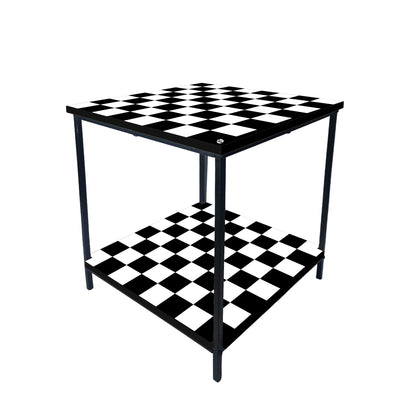 Designer Side Table for Living Room Storage - CHESS Nutcase