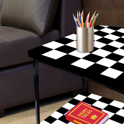 Designer Side Table for Living Room Storage - CHESS Nutcase