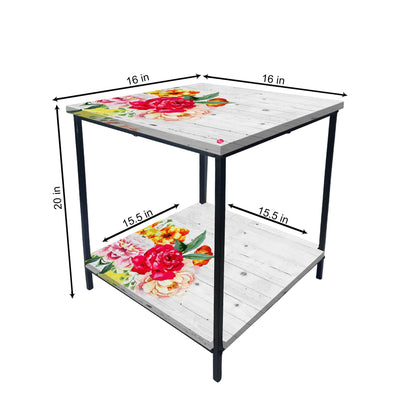 Bedside Dressing Table for Living Room - FLORAL Nutcase