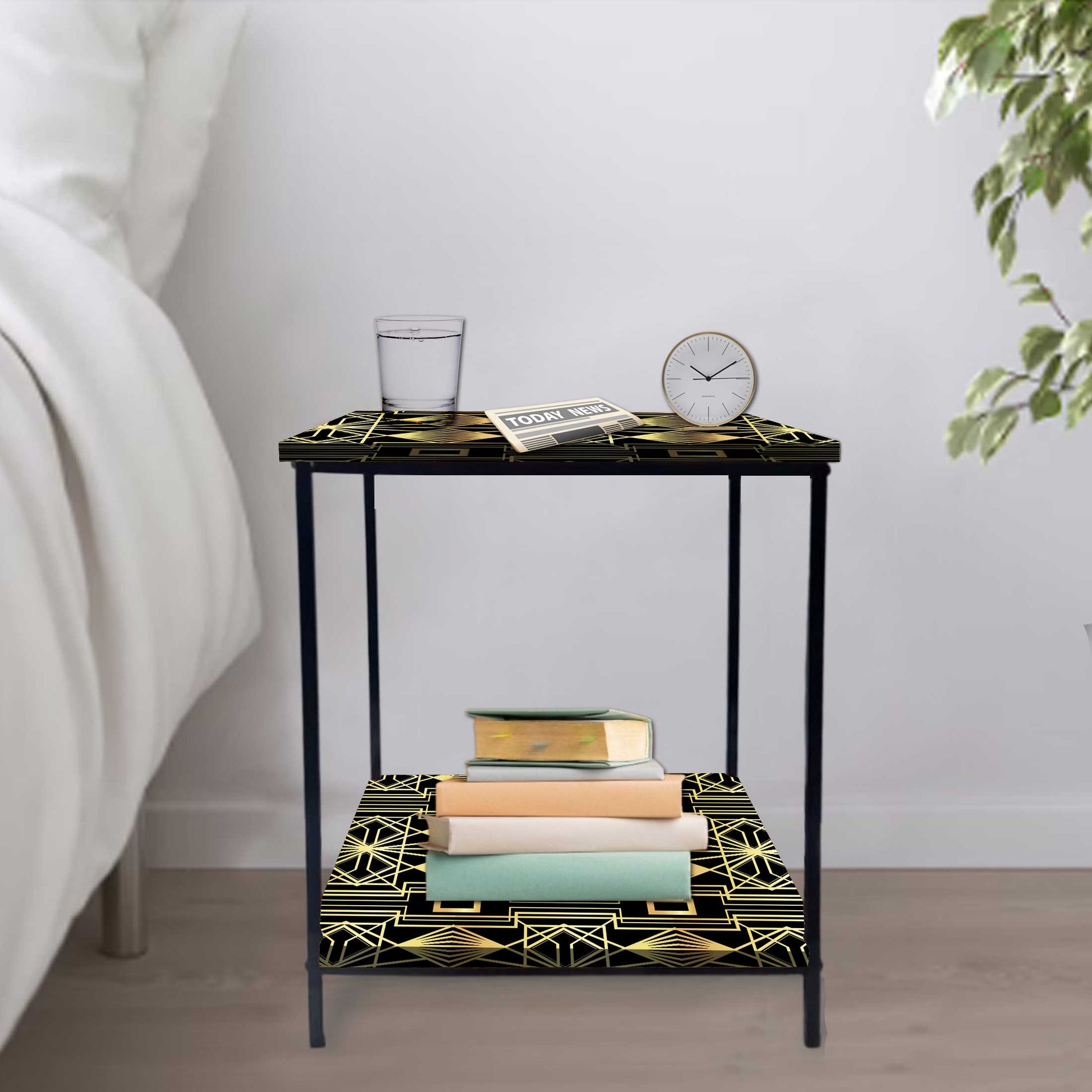 Bedside Dressing Table with Storage for Bedroom - GATSBY Nutcase