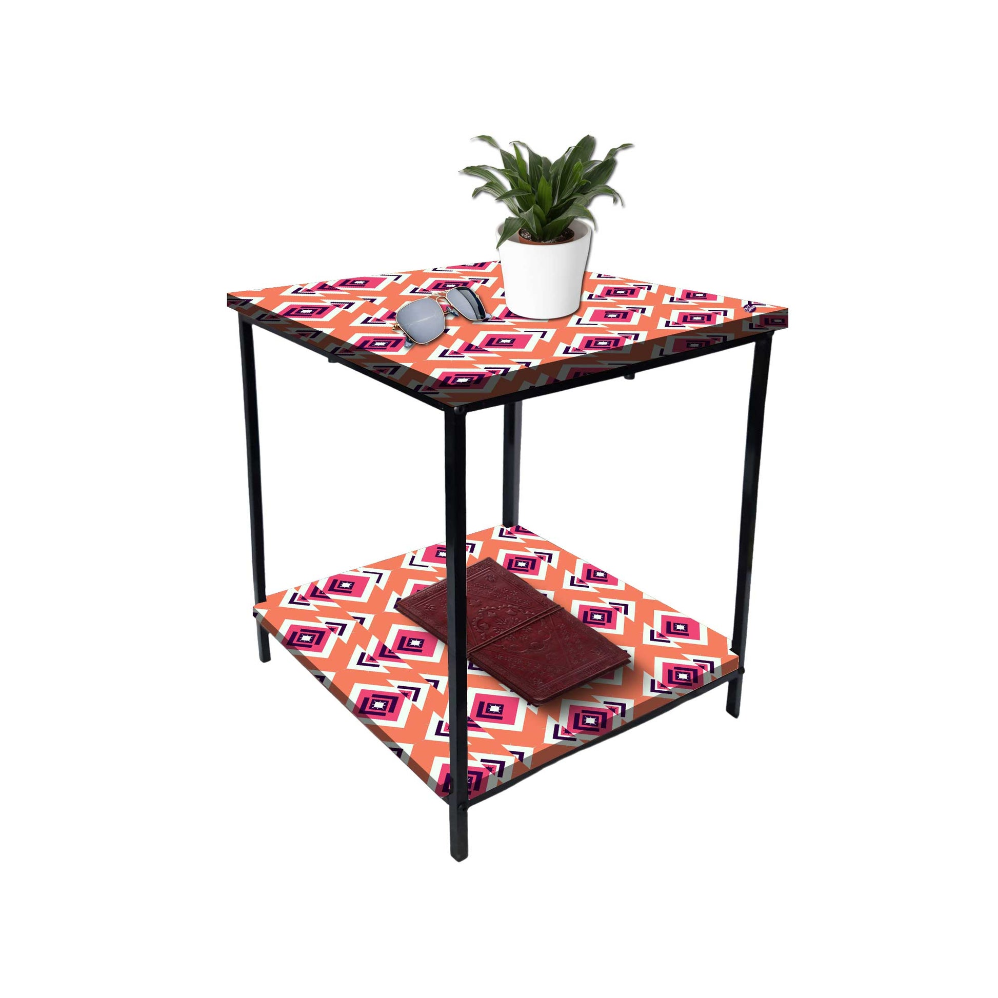 Sofa Side Table for Living Room Furniture - GEOMETRIC Nutcase