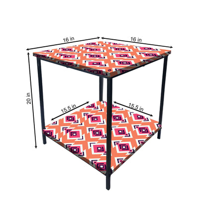 Sofa Side Table for Living Room Furniture - GEOMETRIC Nutcase