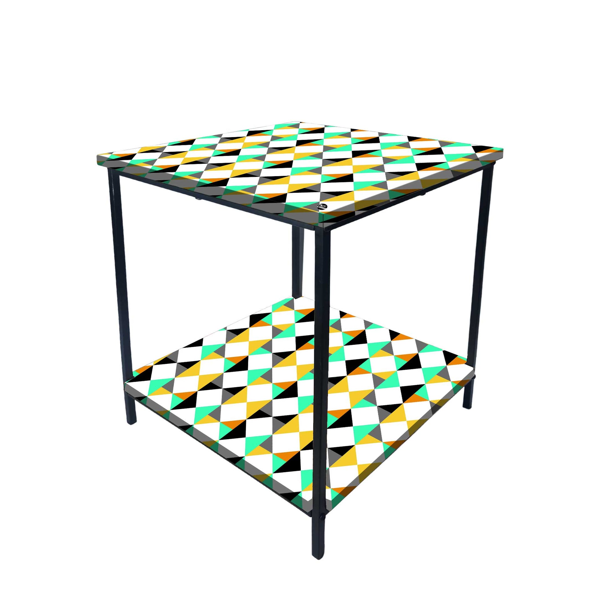 Sofa Side Table for Living Room Furniture - GEOMETRIC Nutcase