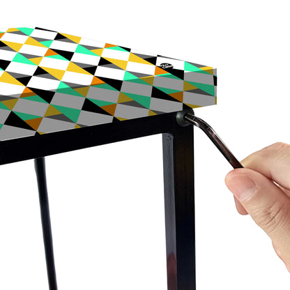 Sofa Side Table for Living Room Furniture - GEOMETRIC Nutcase