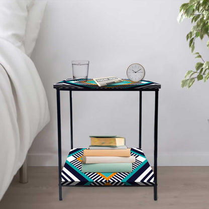 Sofa Side Table for Living Room Furniture - GEOMETRIC Nutcase