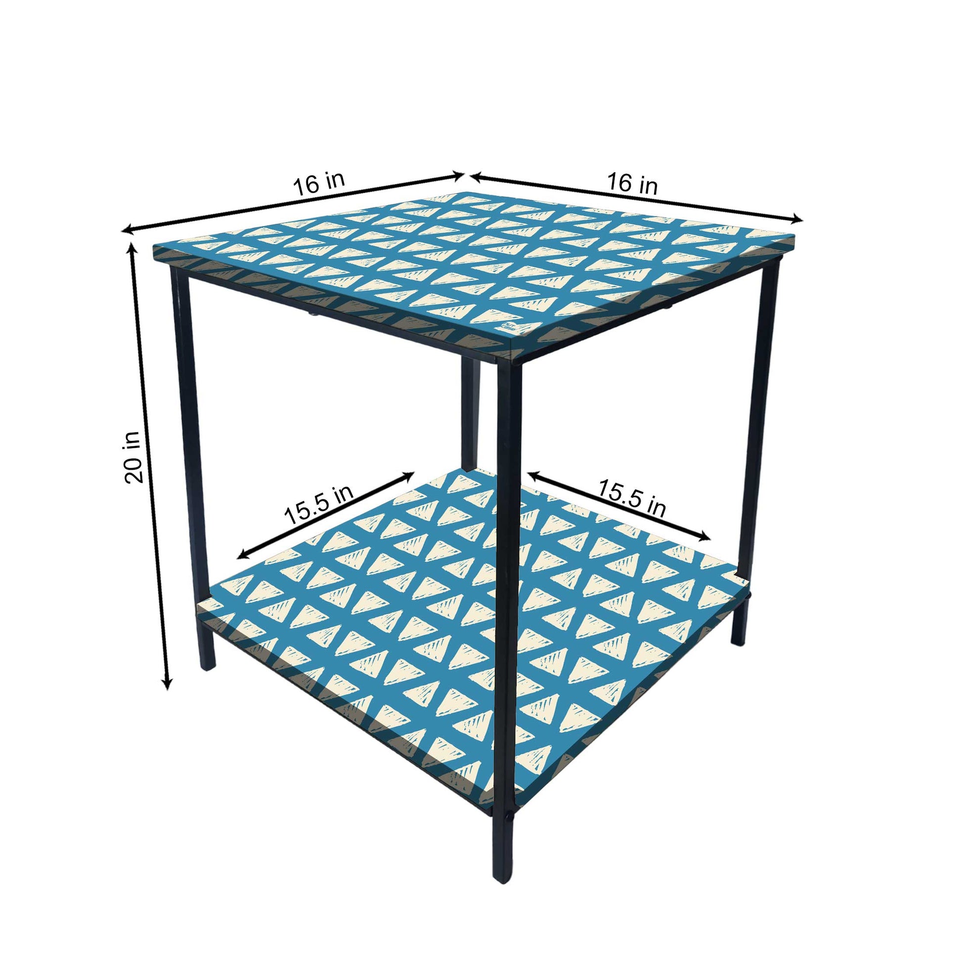 Sofa Side Table for Living Room Furniture - GEOMETRIC Nutcase