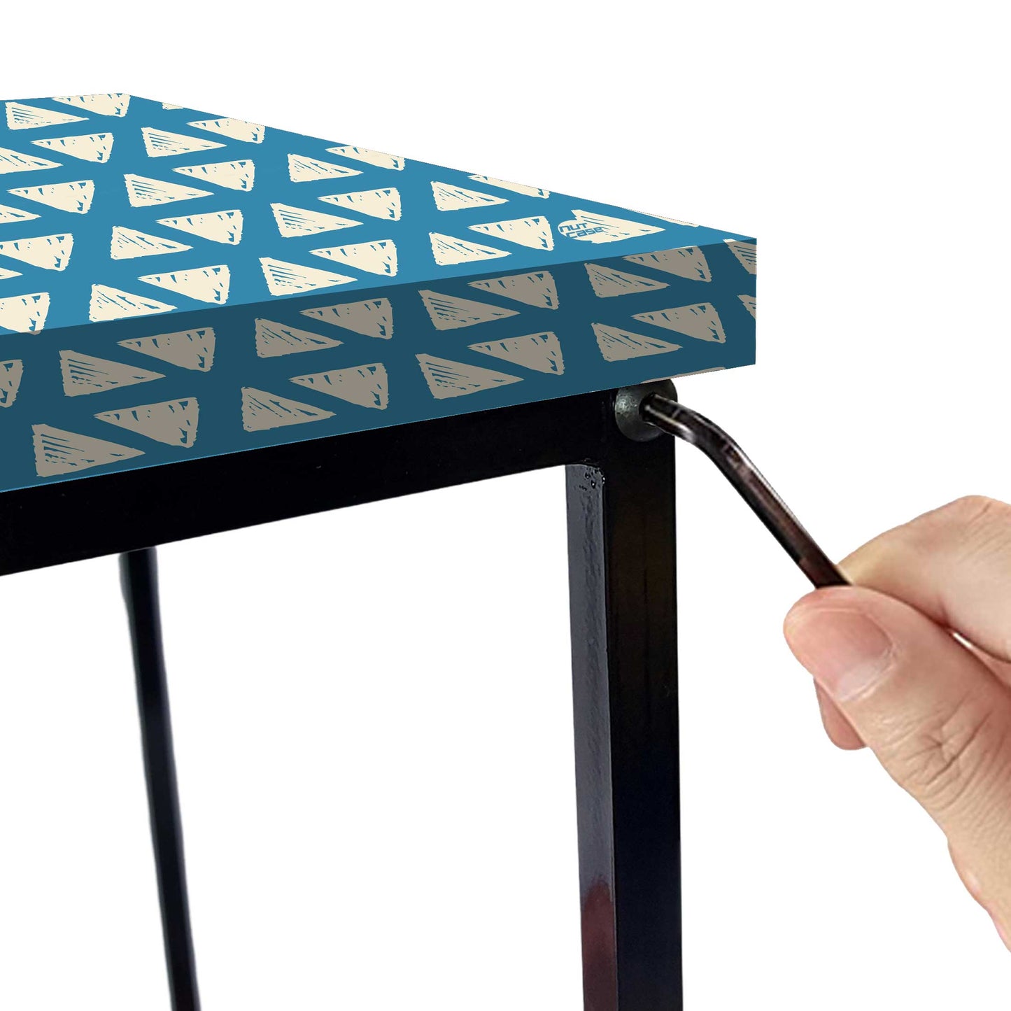 Sofa Side Table for Living Room Furniture - GEOMETRIC Nutcase