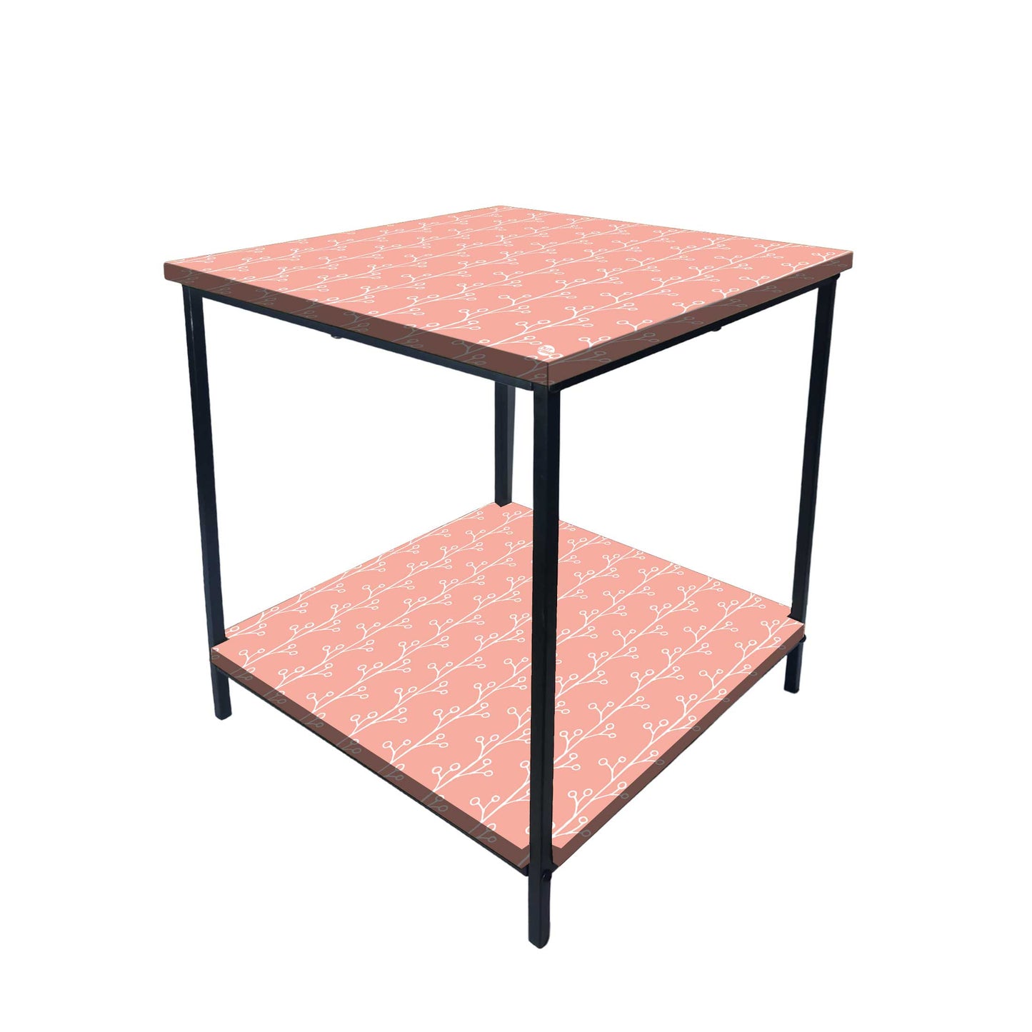 Small Side Table for Bedroom Corner Rack - Colorful Nutcase