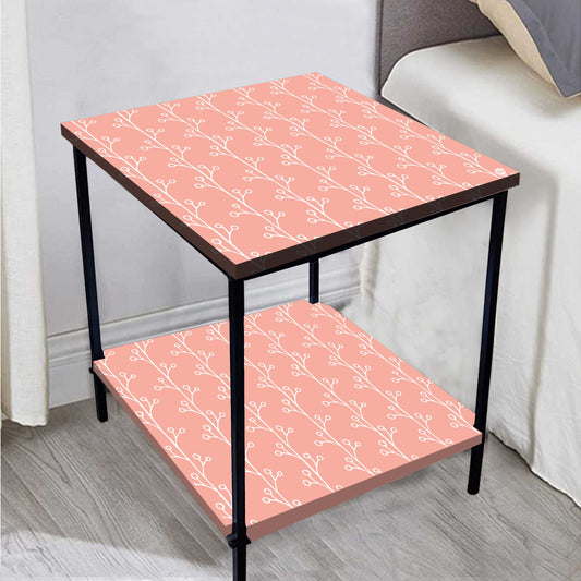Small Side Table for Bedroom Corner Rack - Colorful Nutcase
