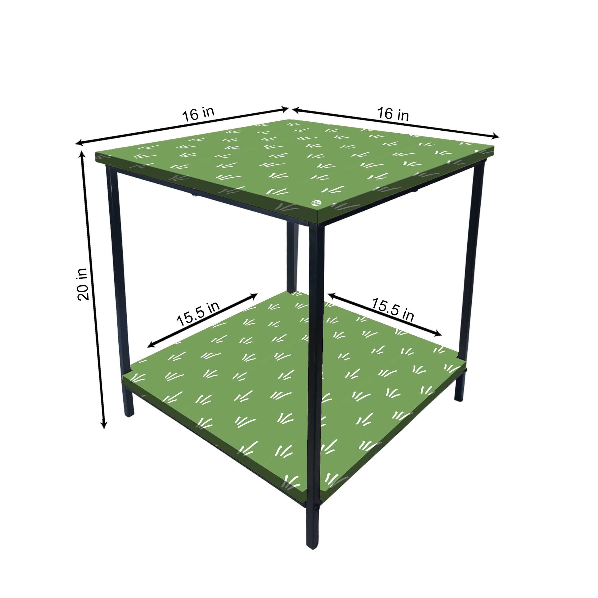 Small Side Table for Bedroom Corner Rack - Colorful Nutcase